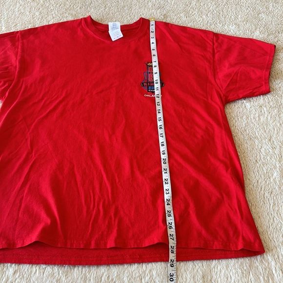 BB King blues club Orlando Florida short sleeve shirt red size XL - Picture 14 of 16